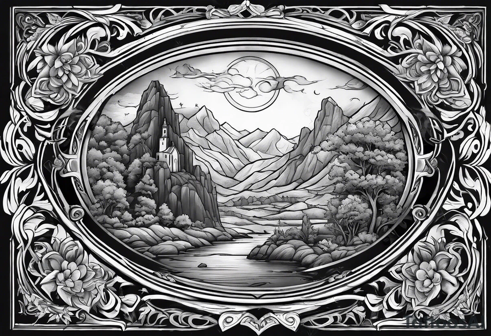 bible scene tattoo idea