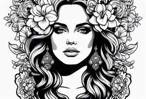 Lana del rey tattoo idea