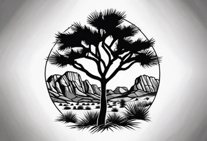 Joshua tree tattoo idea