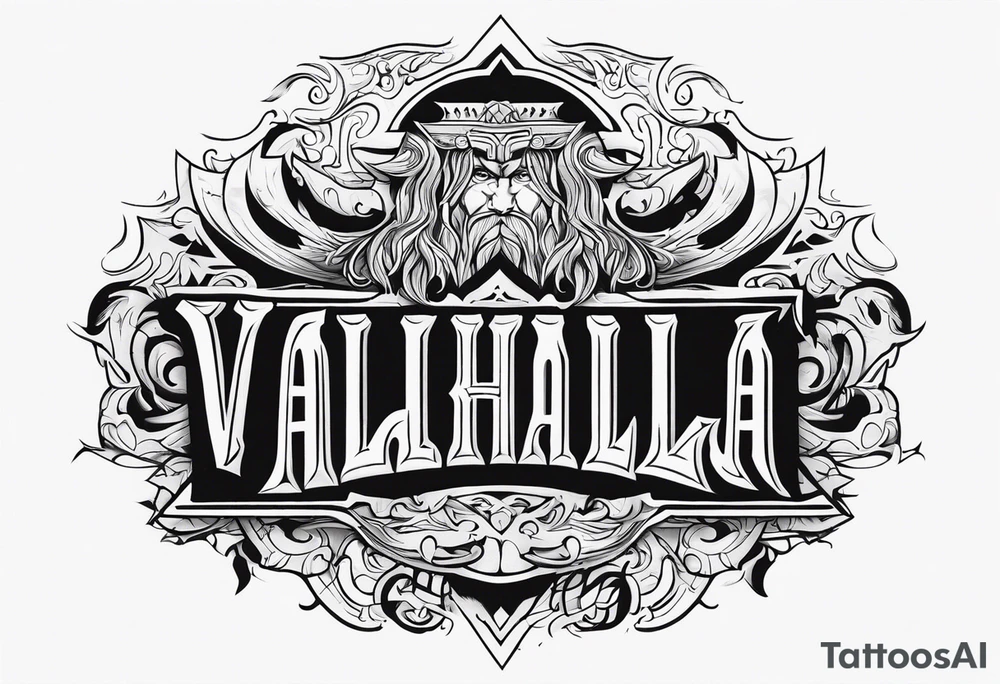 Valhalla mist tattoo idea