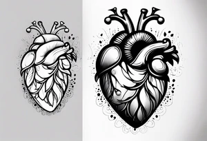 Healing heart tattoo idea