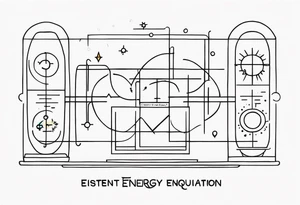 Einsteins energy equation tattoo idea