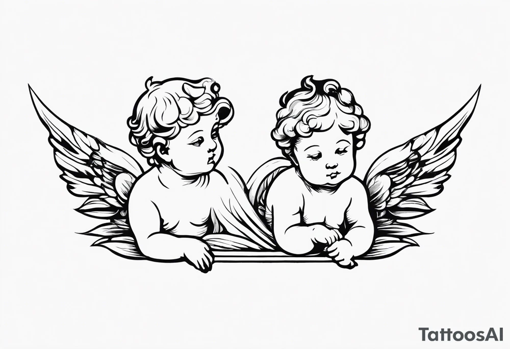 cherubs tattoo idea