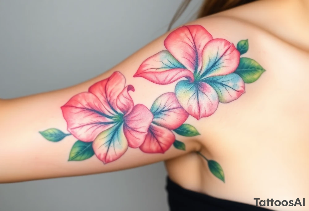 Begonias tattoo idea