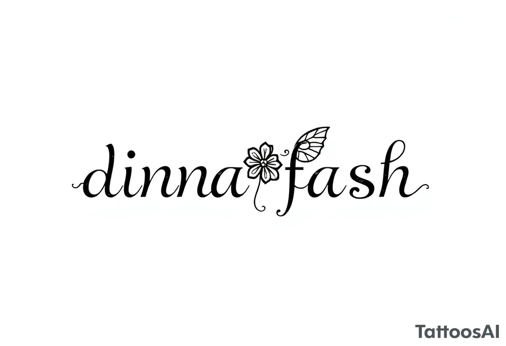 dinna fash. Style celtic flower. Dragon fly tattoo idea