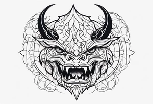 Monster within tattoo idea
