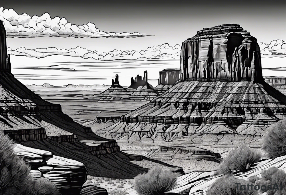 Canyonlands national park, forearm tattoo idea