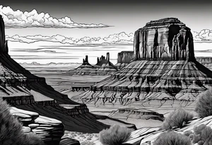 Canyonlands national park, forearm tattoo idea