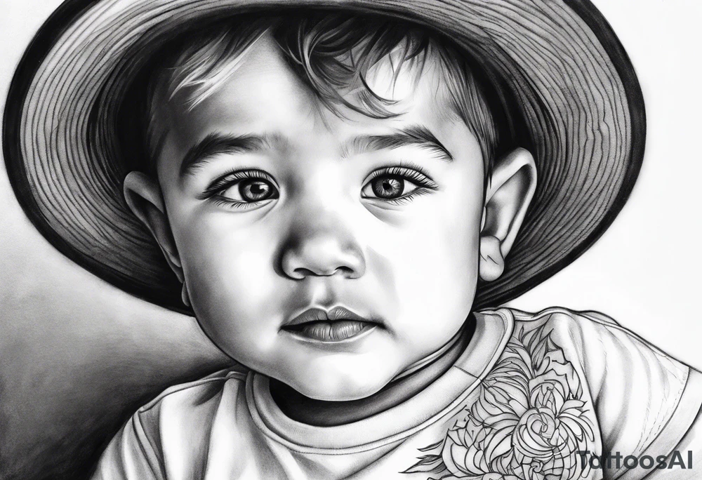My first son tattoo idea
