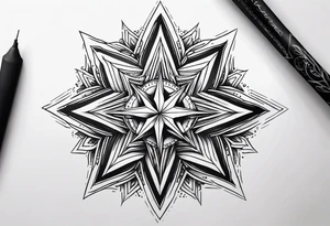 star tattoo idea