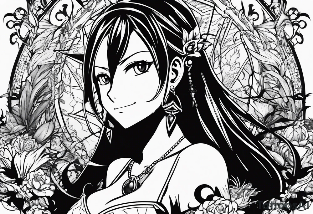 The logo of the anime show Fairy Tail tattoo idea