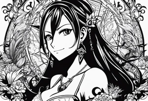 The logo of the anime show Fairy Tail tattoo idea