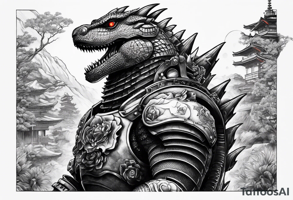 Mechagodzilla tattoo idea