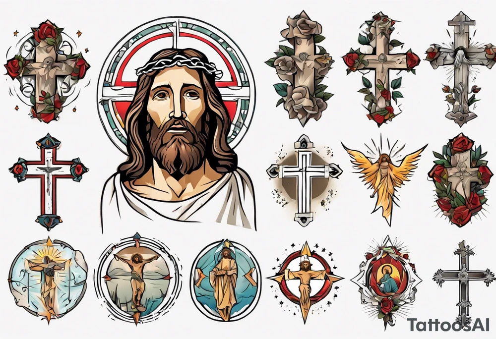 Jesus tattoo idea