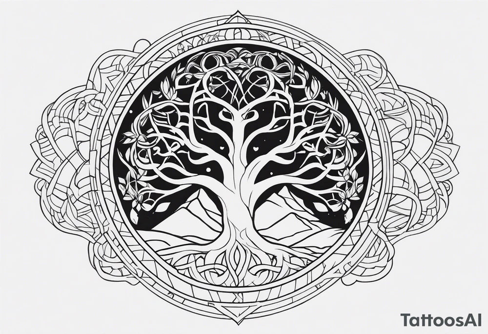 Yggdrasil tattoo idea