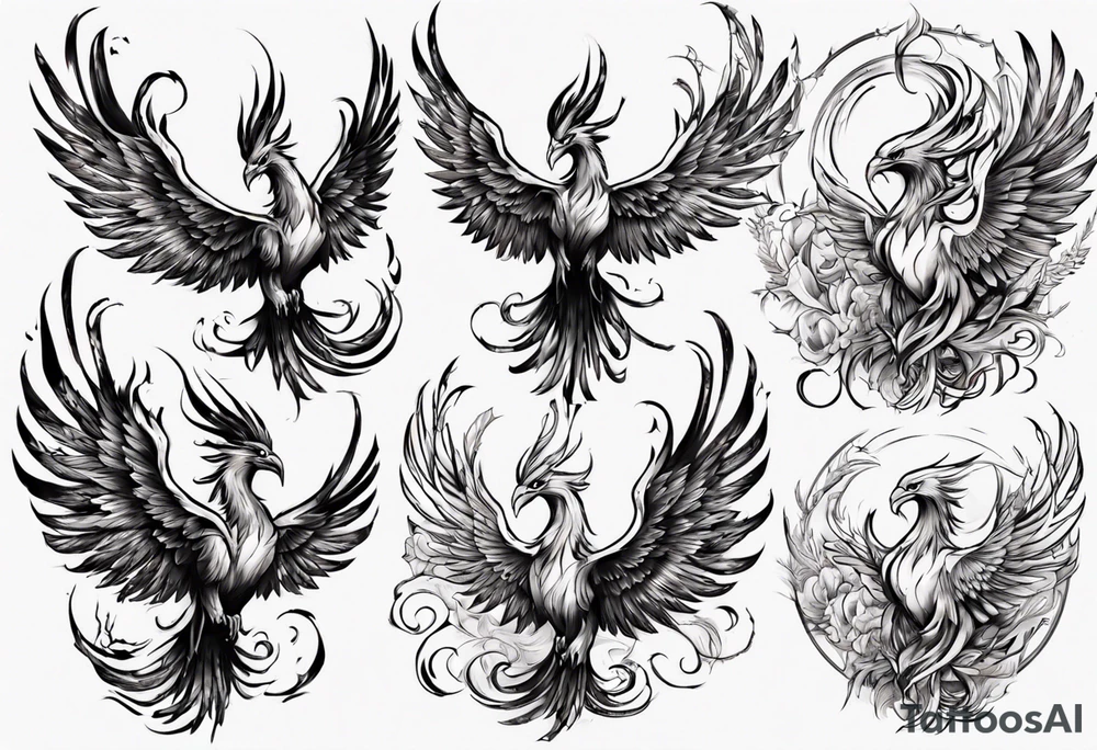 pheonix tattoo idea