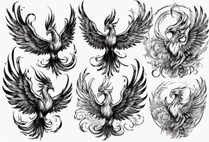 pheonix tattoo idea