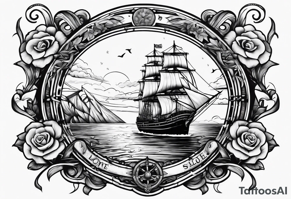 Lone Sailor tattoo idea