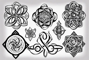 Dara knot tattoo idea