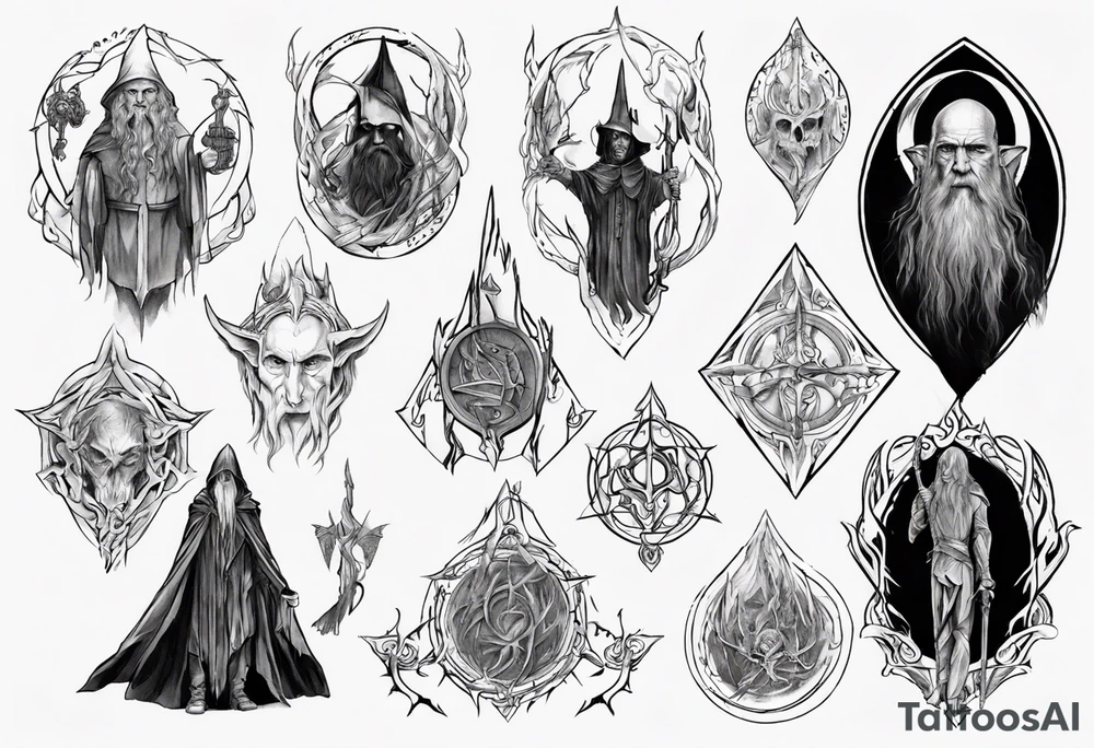 Lord of the rings, tattoo idea