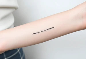 A band of scaled around the arm tattoo idea
