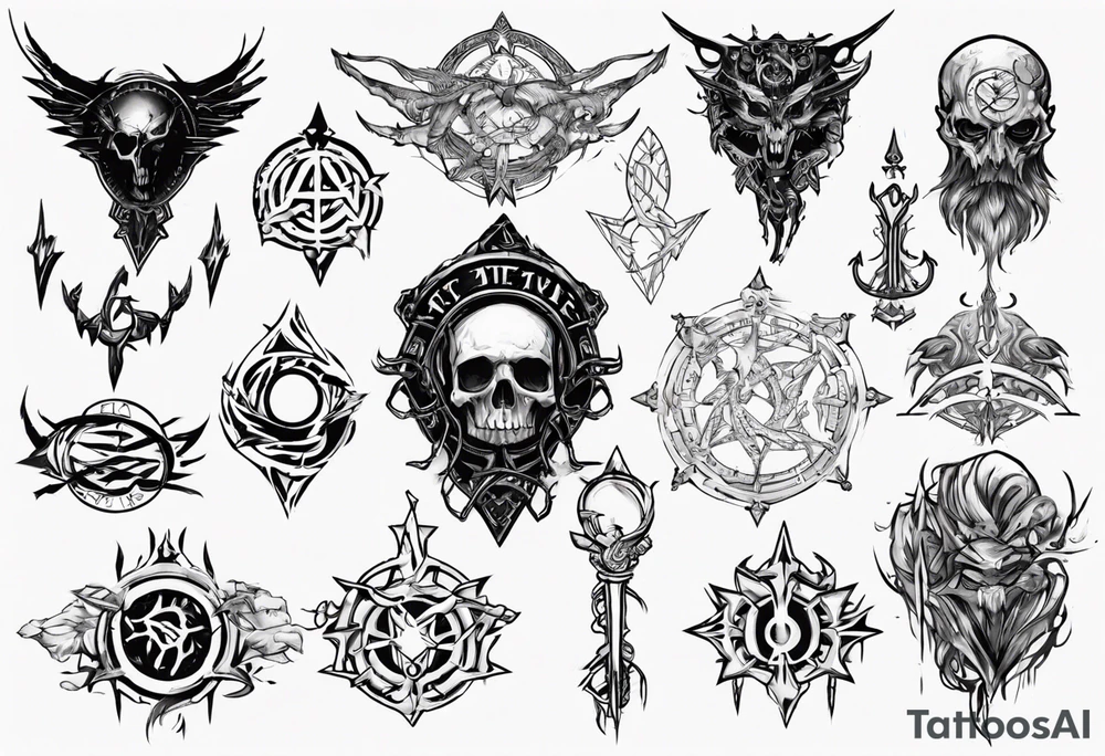path of exile tattoo idea