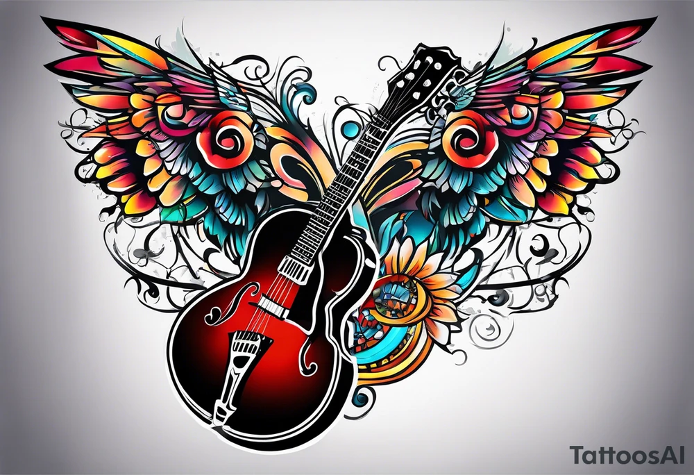 Music tattoo idea