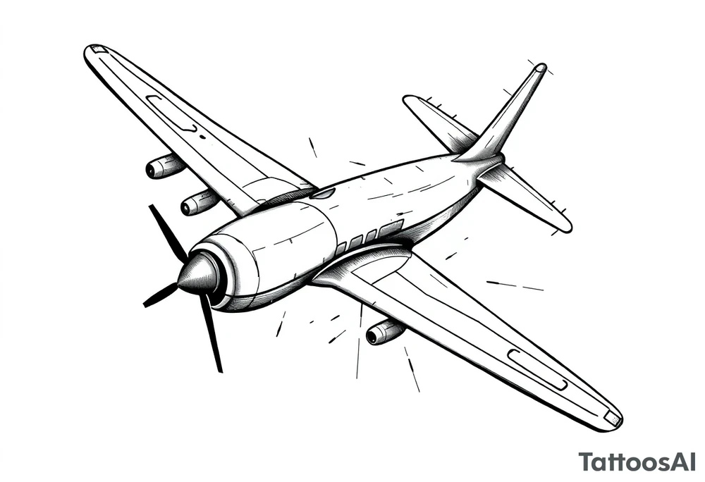 aviation tattoo idea
