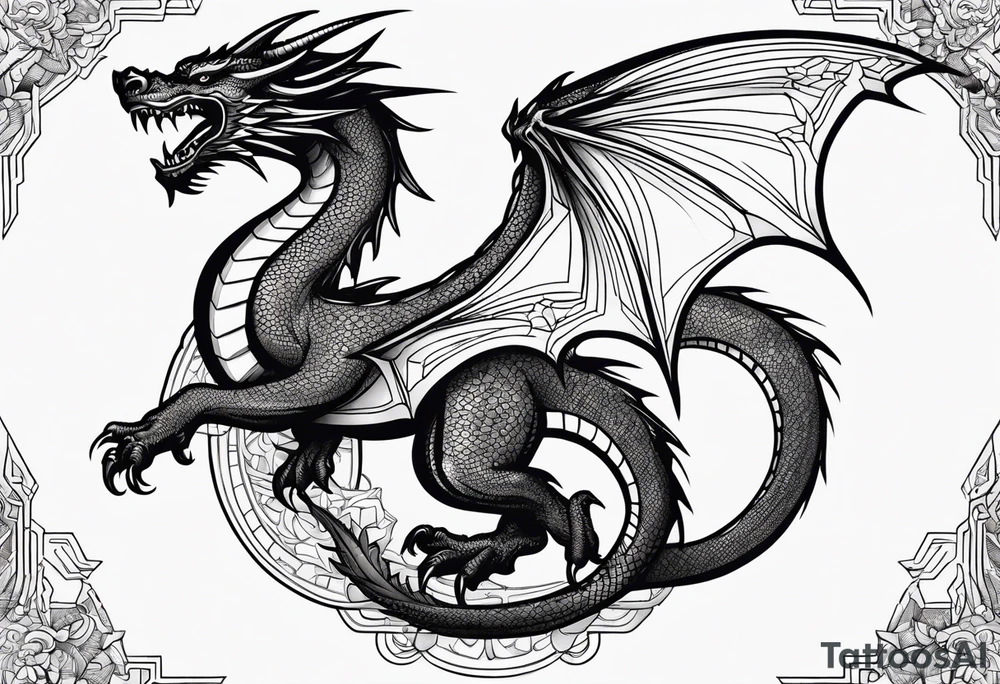 DRAGON tattoo idea