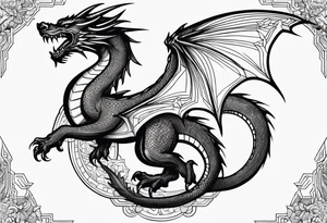 DRAGON tattoo idea