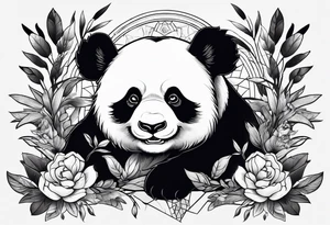 panda tattoo idea