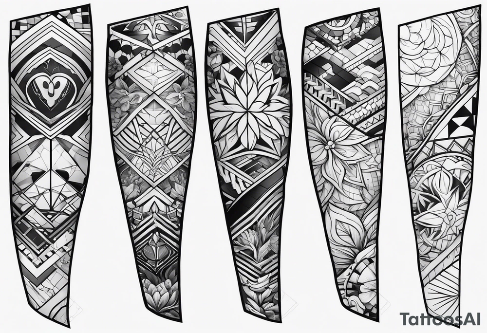 Beautiful tattoo sleeve tattoo idea