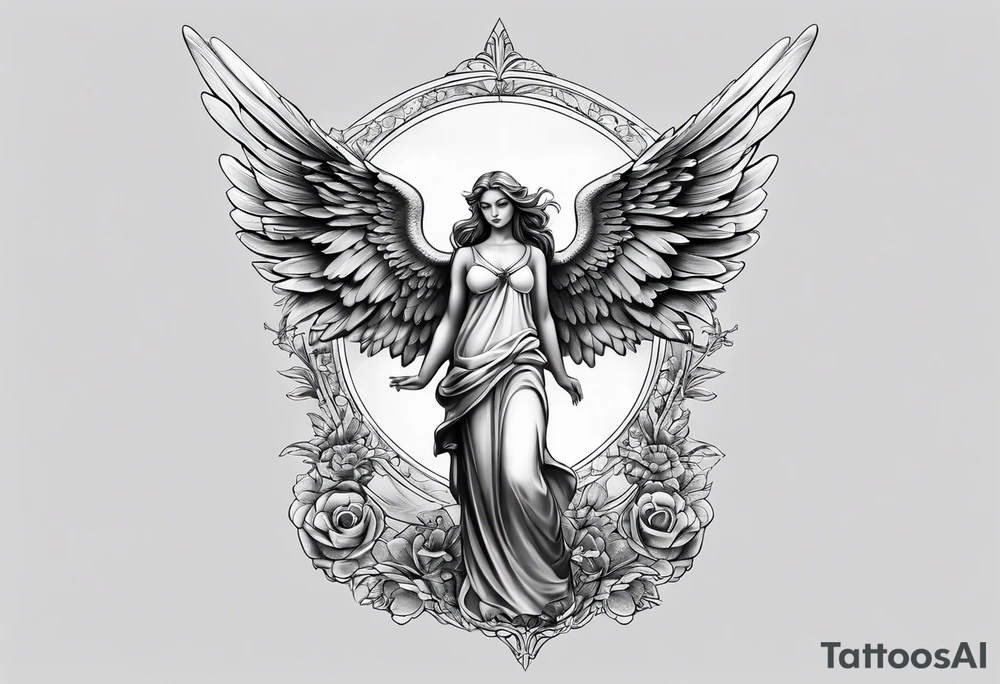 biblically accurate angels tattoo idea
