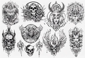 Dwayna tattoo idea
