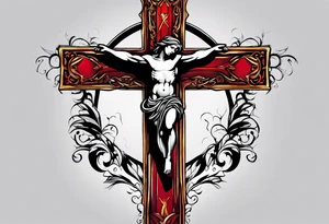 taking up your cross tattoo idea