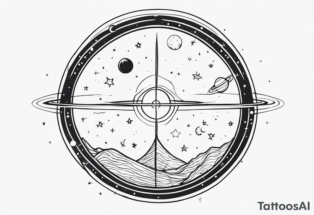 With all my heart, and all my soul, To the end of the universe, to infinity and beyond tattoo idea