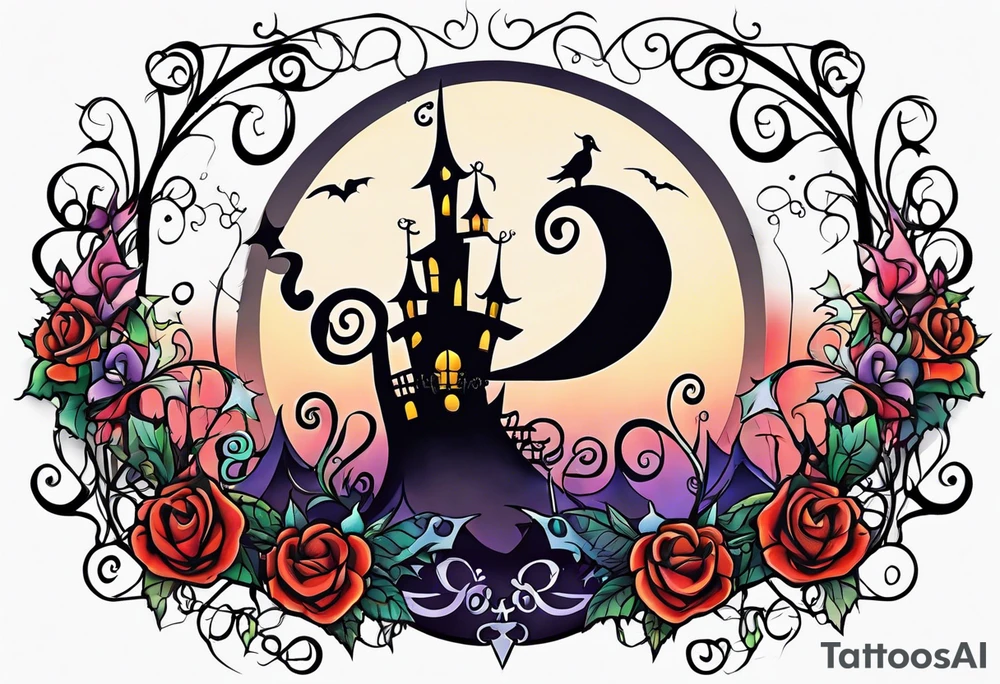 Nightmare before Christmas tattoo idea