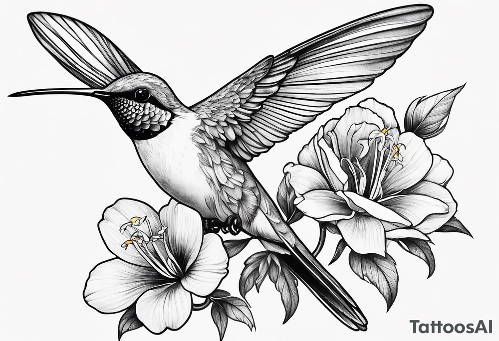 colibri bird
flowers
fine line
gentle tattoo idea