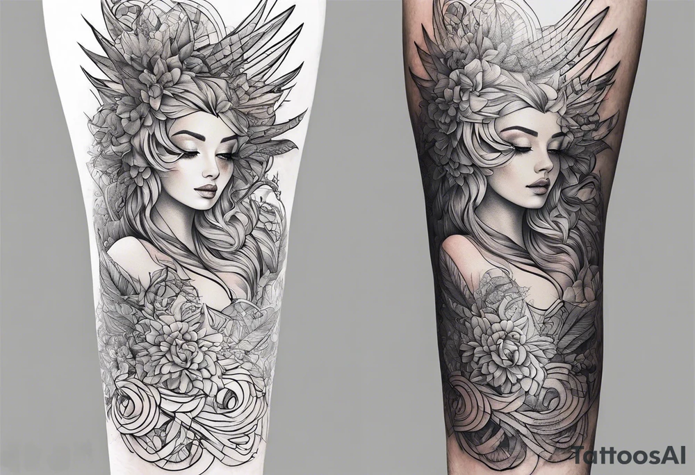 spine tattoo tattoo idea