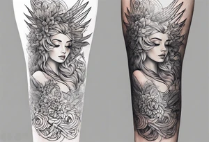 spine tattoo tattoo idea