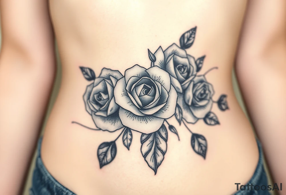 Roses tattoo idea