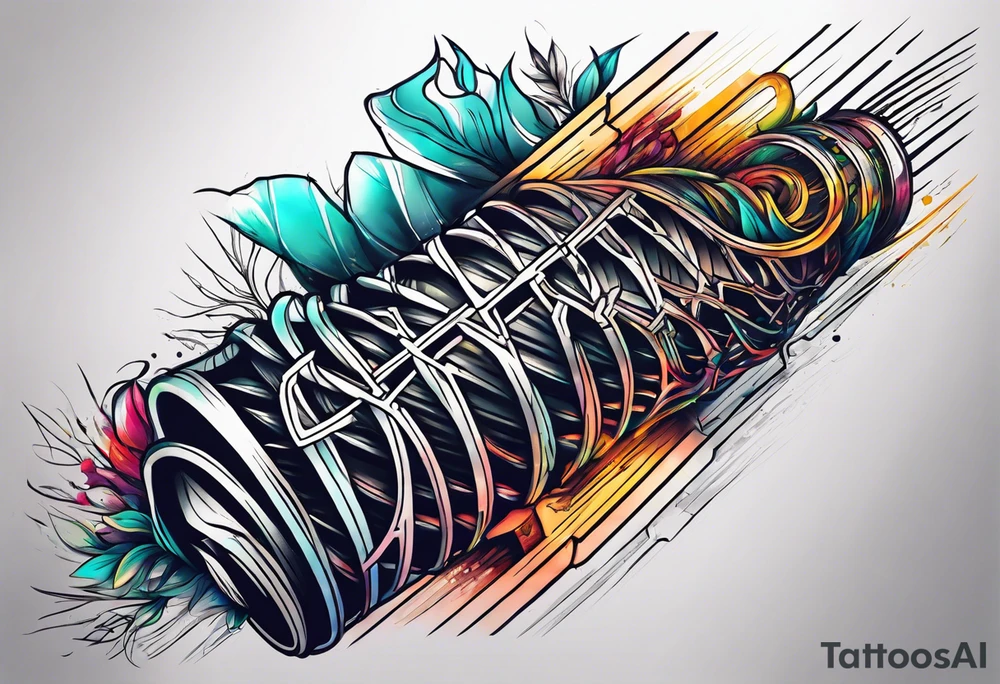 Spine not wired right tattoo idea