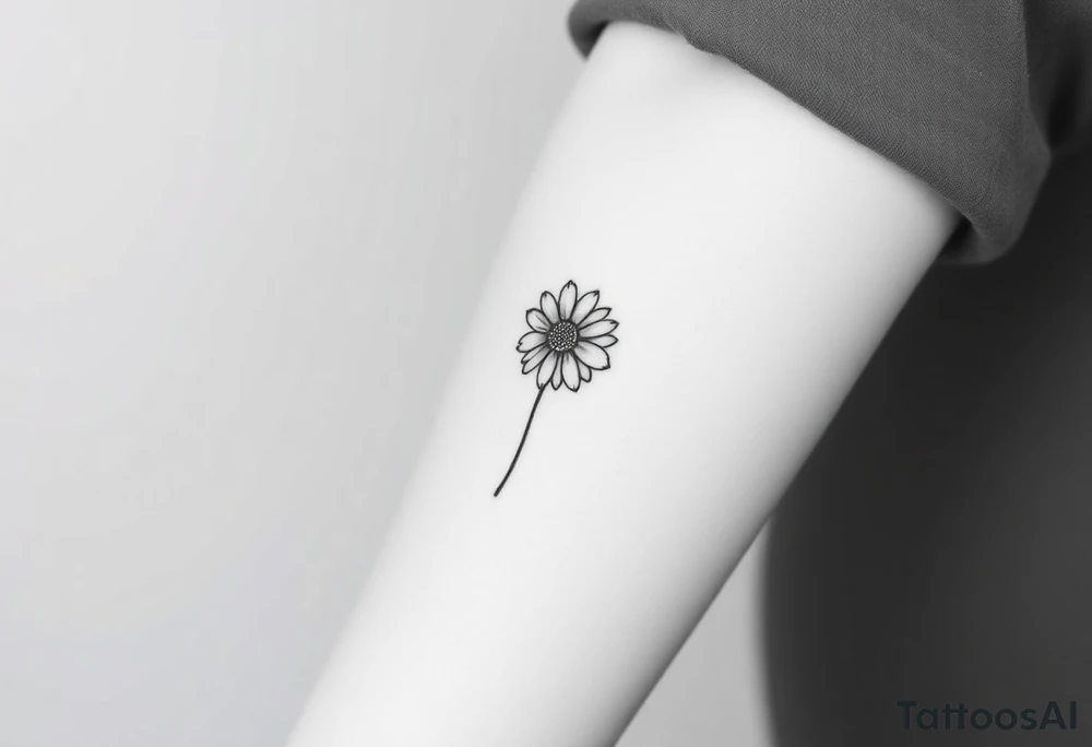 Daisy tattoo idea