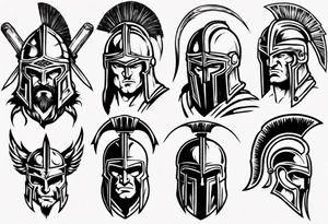 Spartan Warrior tattoo idea