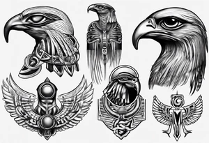 horus tattoo idea