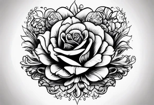 I don’t wanna say goodbye, ‘cause this one means forever tattoo idea