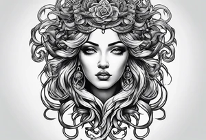 Medusa tattoo idea