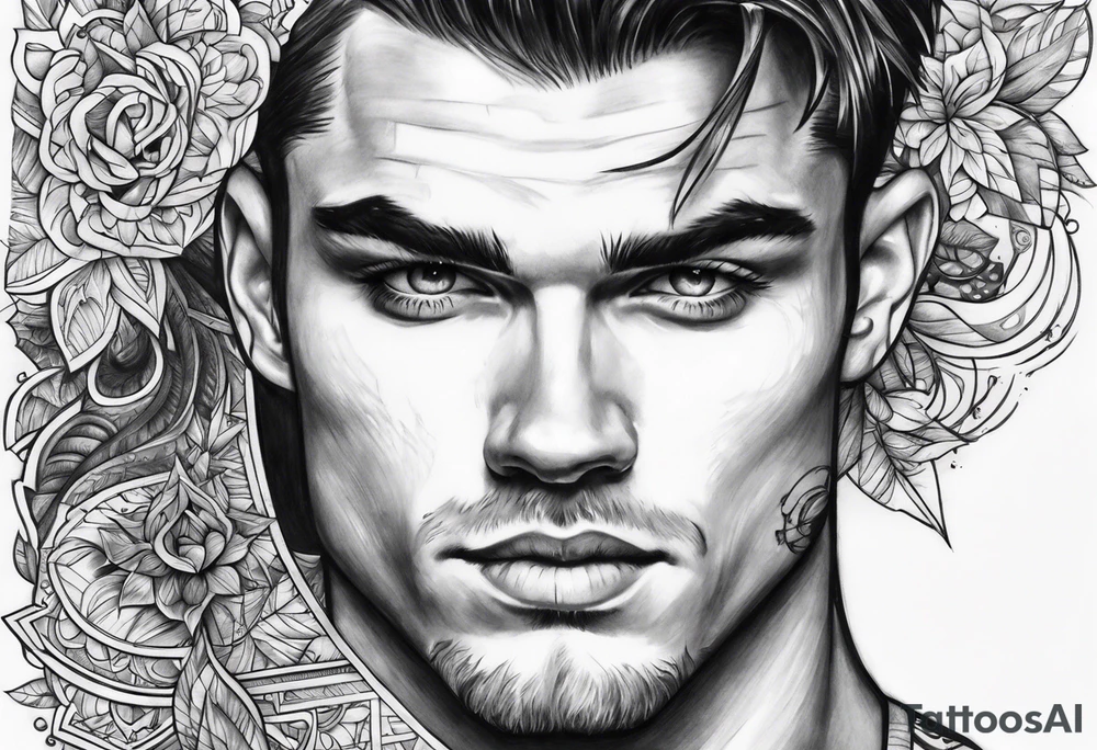 Letters: 
Grayson tattoo idea