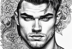 Letters: 
Grayson tattoo idea