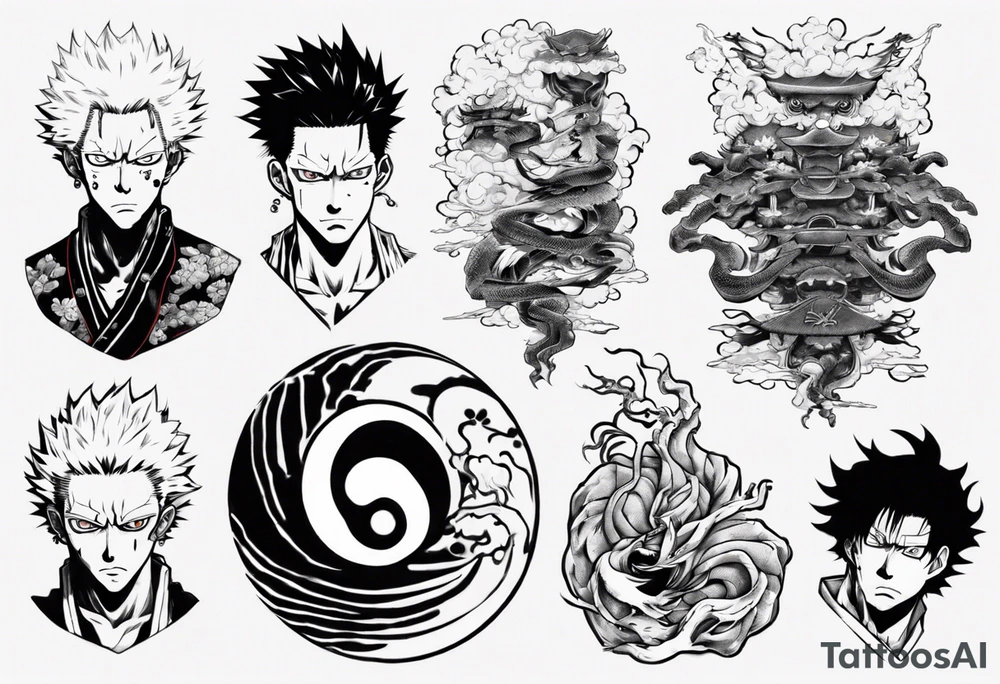 Jujutsu kaisen tattoo idea